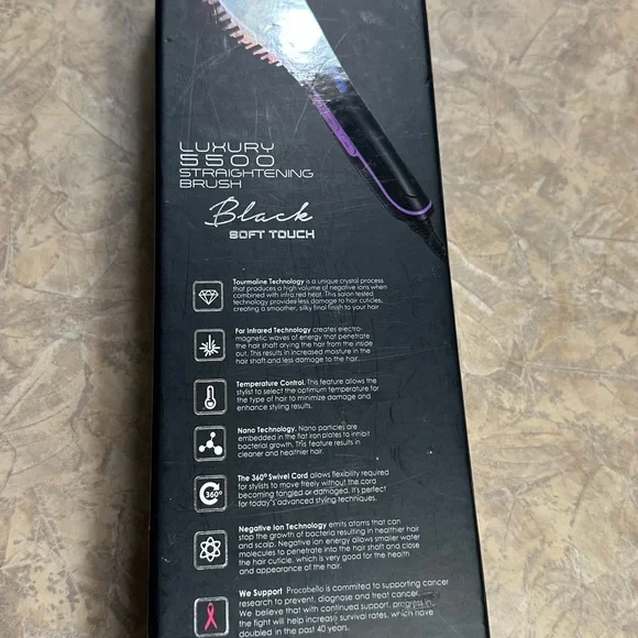 Luxury 5500 Infrared Straightening Brush by Pro Cabello - Picture 3 of 3